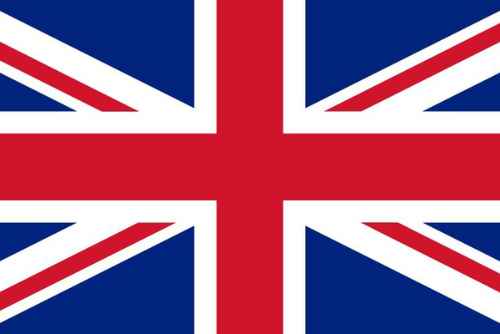 Flag of the United Kingdom representing the English-guided tour, one of the languages offered by Salt In Your Hand on Sal Island, Cabo Verde.