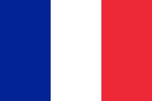 Flag of France representing the French-guided tour offered by Sal In Your Hand on Sal Island, Cabo Verde.
