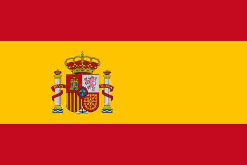 Flag of Spain representing the Spanish-guided tour offered by Sal In Your Hand on Sal Island, Cabo Verde.